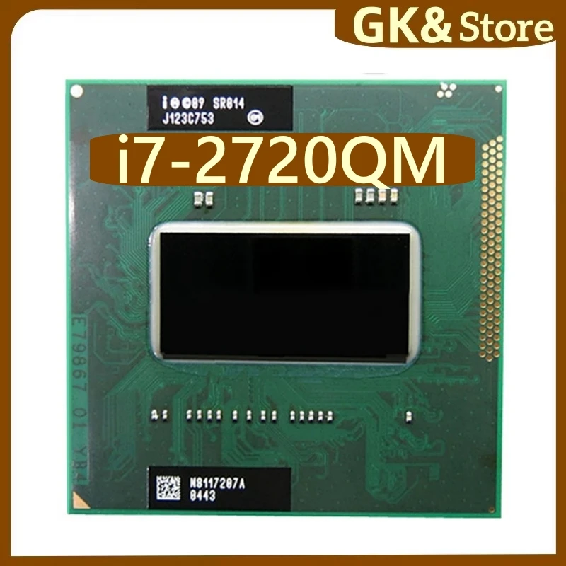 i7 2720QM I7-2720QM SR014 2.2GHz 6M CPU Socket G2 / rPGA988B para HM65