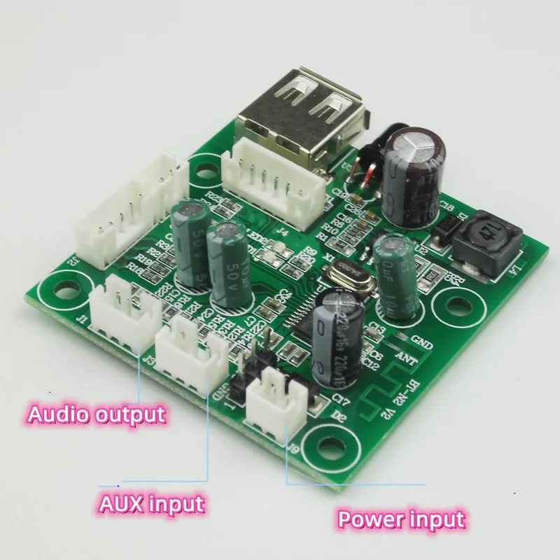 JERRY DC6-35V-ホームシアターデコーダー,USB,Bluetoothを備えたオーディオ/コンピューター用のサウンドデコーダー,6905