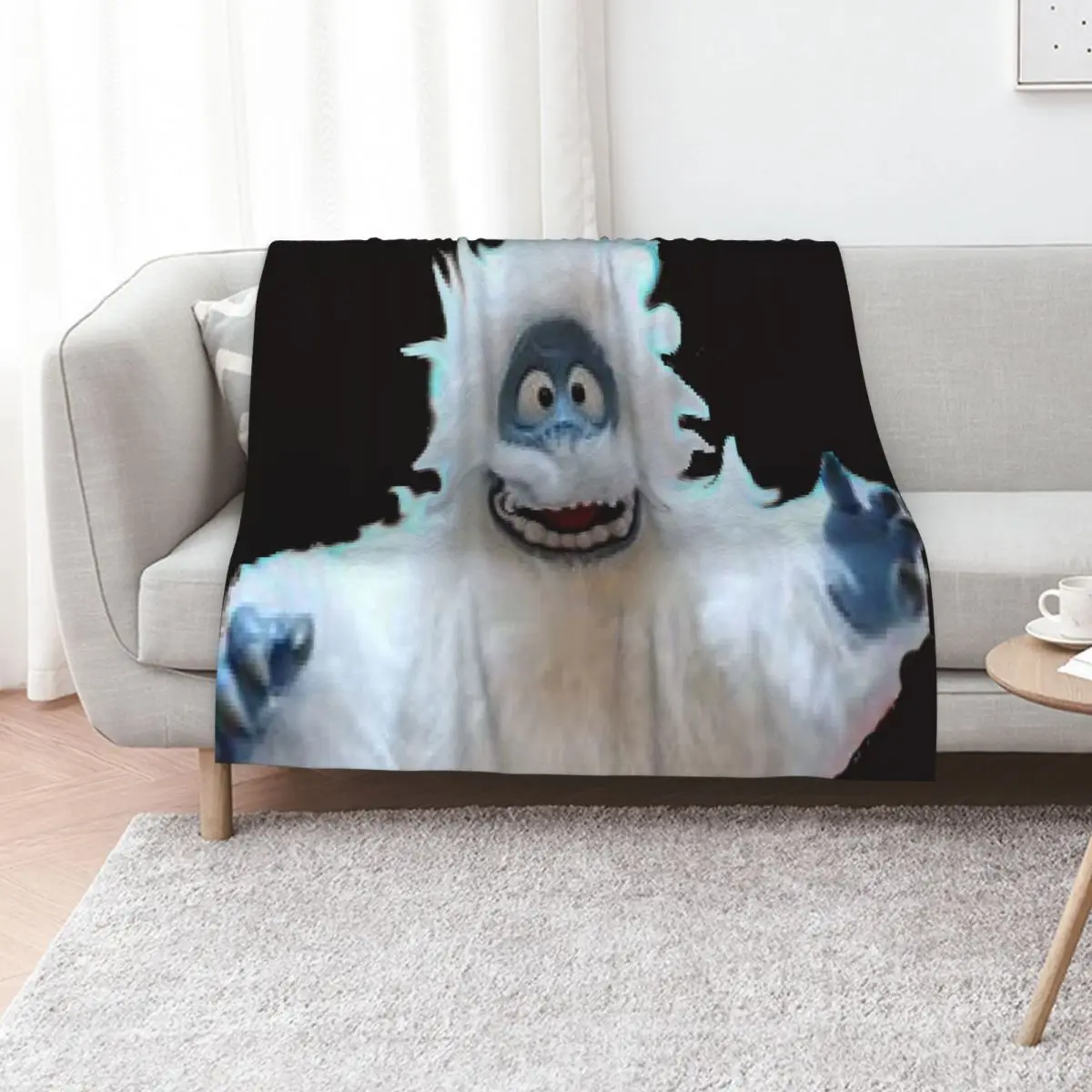 

THE Abominable snowman Throw Blanket Decorative Throw christmas gifts Thin Luxury Thicken Blankets