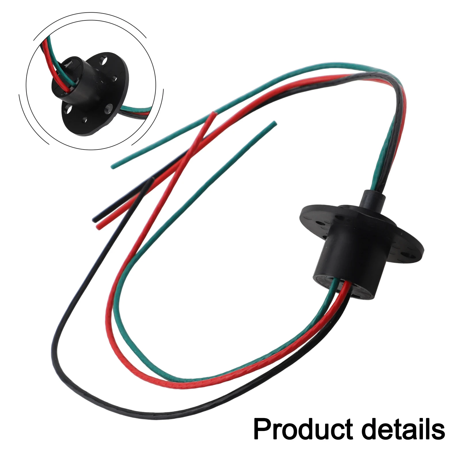 3 Wire 90A Wind Generator Slip Ring 30A Per Conductor For Freedom For Pmg PMA For Turbine Electrical Rotary Joint Connector
