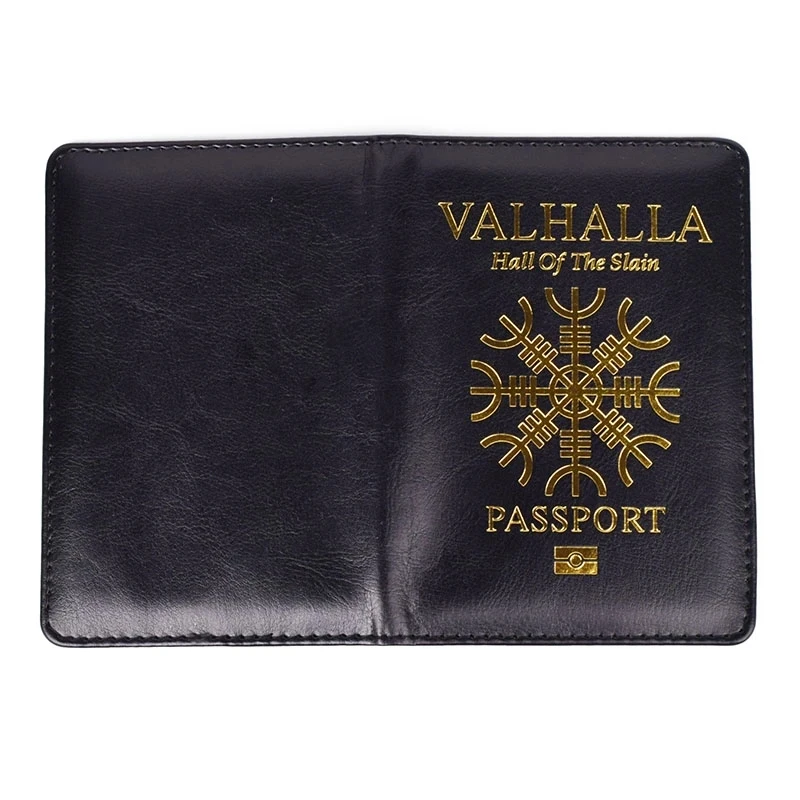 Couverture de passeport Anime pour hommes et femmes, étui de protection en cuir, cartes de passeport de voyage, mode