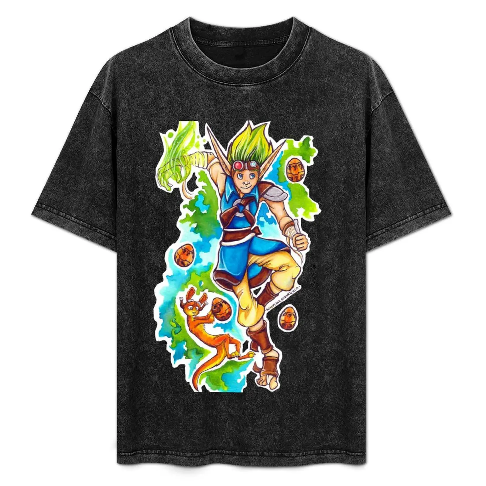 Jak and Daxter - Precursor Legacy T-Shirt Funny t-shirts plus sizes customs mens shirts graphic tee