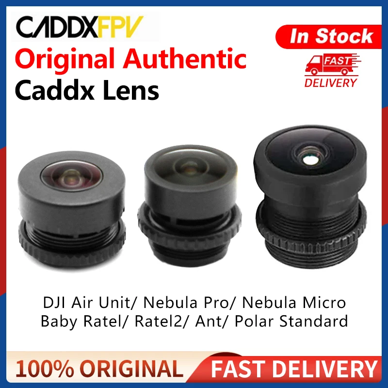 1PCS/2PCS Caddx Replacement Lens DJI Air Unit/Nebula Pro Micro/Baby Ratel 2/Ant/Polar Mini Camera RC FPV Racing Drone Spare Part