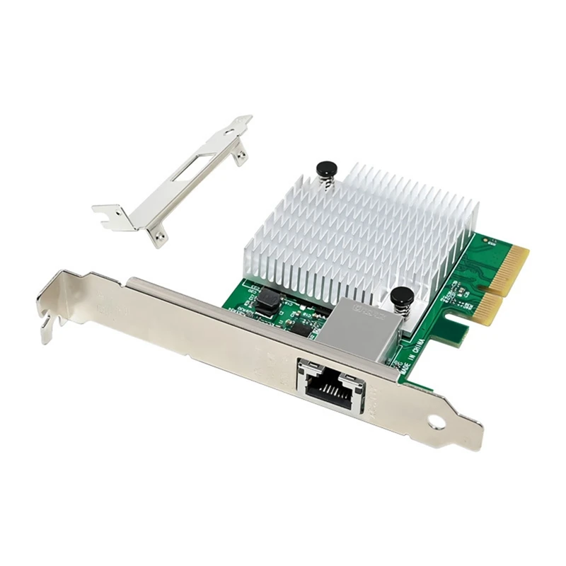 ST7375 AQC113C Pcie 4.0 X4 Single Port 10Gb/S Gaming Multi-Function Convenient Server Network Card Durable