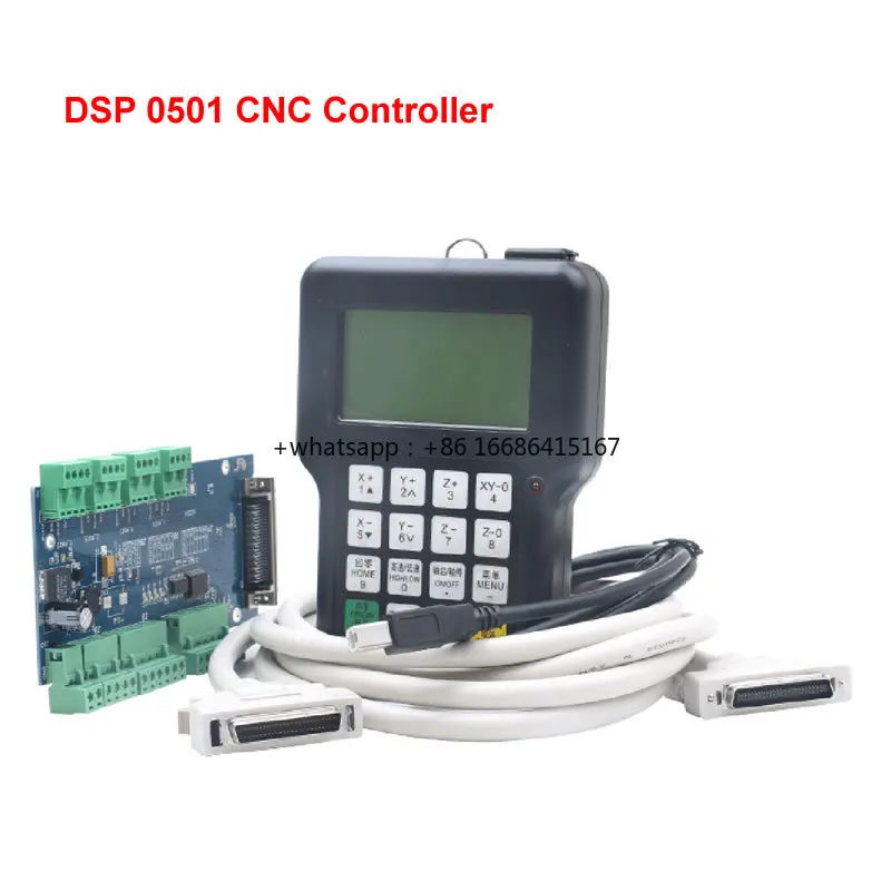 

0501 DSP Controller 3 Axis 0501 System CNC Wood Router DSP0501 HKNC 0501HDDC Handle Remote English Version Manual