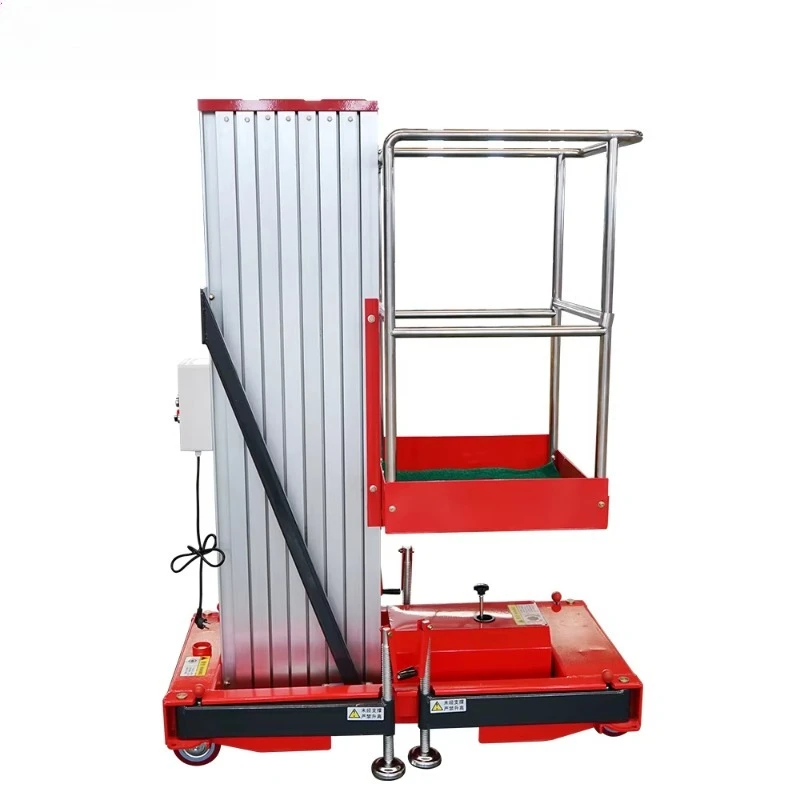 

Lifting Height 4m 6m 8m 10m Work Aluminium Electric Scaffolding Lift Ladder Platform Vertical Platform Lifts for Sale