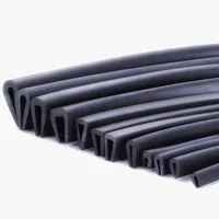 Rubber U Strip Edge Shield Encloser Bound Glass Metal Wood Panel Board Sheet for Glass Metal Wood Panel Board Sheet Cabinet