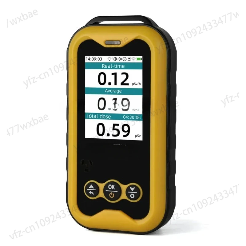 FS-5000 Geiger Counter Radiation dose dosimeter nuclear radiation detector Survey Meter for X Beta Gamma ray