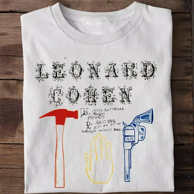 Leonard Cohen The International Hand Hammer T-Shirt
