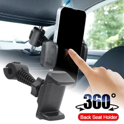 Car Rear Seat Headrest Lazy Bracket For iPhone Samsung Xiaomi Huawei Universal Auto Back Headrest Mobile Phones Holder Stand