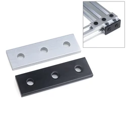 5Pcs Openbuilds 3 Hole Joining Strip Plate Aluminum Connector Fastener Angle Connector Aluminum Mount for 20 Series Alu Profiles