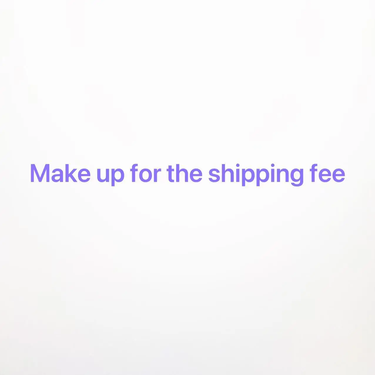 MU For freight/ Make up the difference