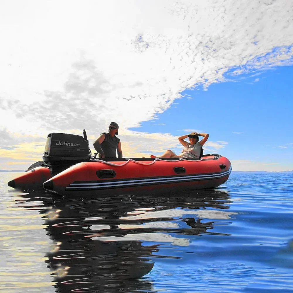 3m Pvc Hypalon Inflatable Rescue Fishing Boat With Aluminum Air Deck Floor Inflatable Rib Boats With CE