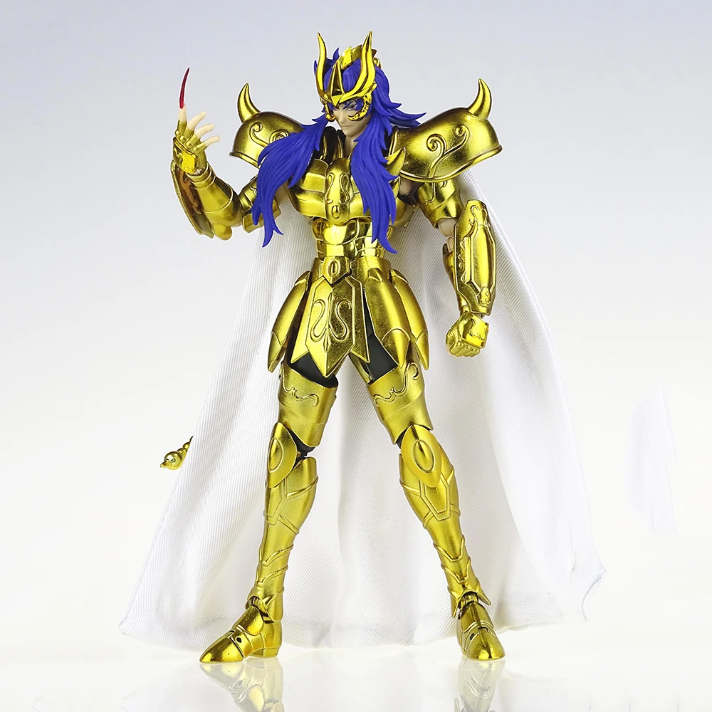 Figurine Saint Seiya Myth Gril EX ScorPlat Cardia Aquarius Degel stabiliser Regulus Virgo Asmita, chevaliers du zodiaque, modèle MST