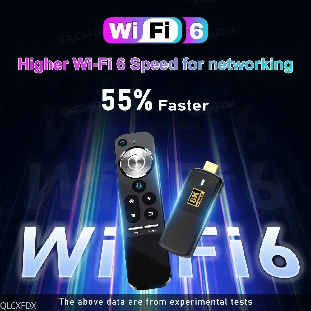 H96 Max M3 Smart TV Stick BT 5.0 Android 13.0 RK3528 HD 4K WIFI 6 Build In Voice Control TV Dongle 2.4G Android TV Box 2GB 8GB