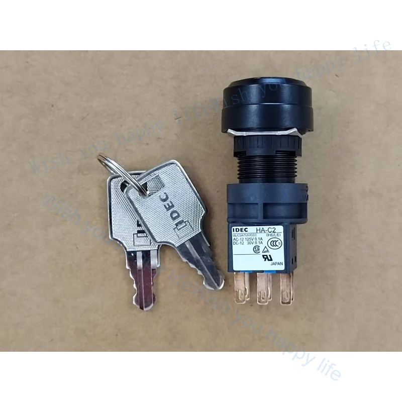 V+  for  1 Pc. New Key switch HA-C2 HA1K-2C2B D26IA000920