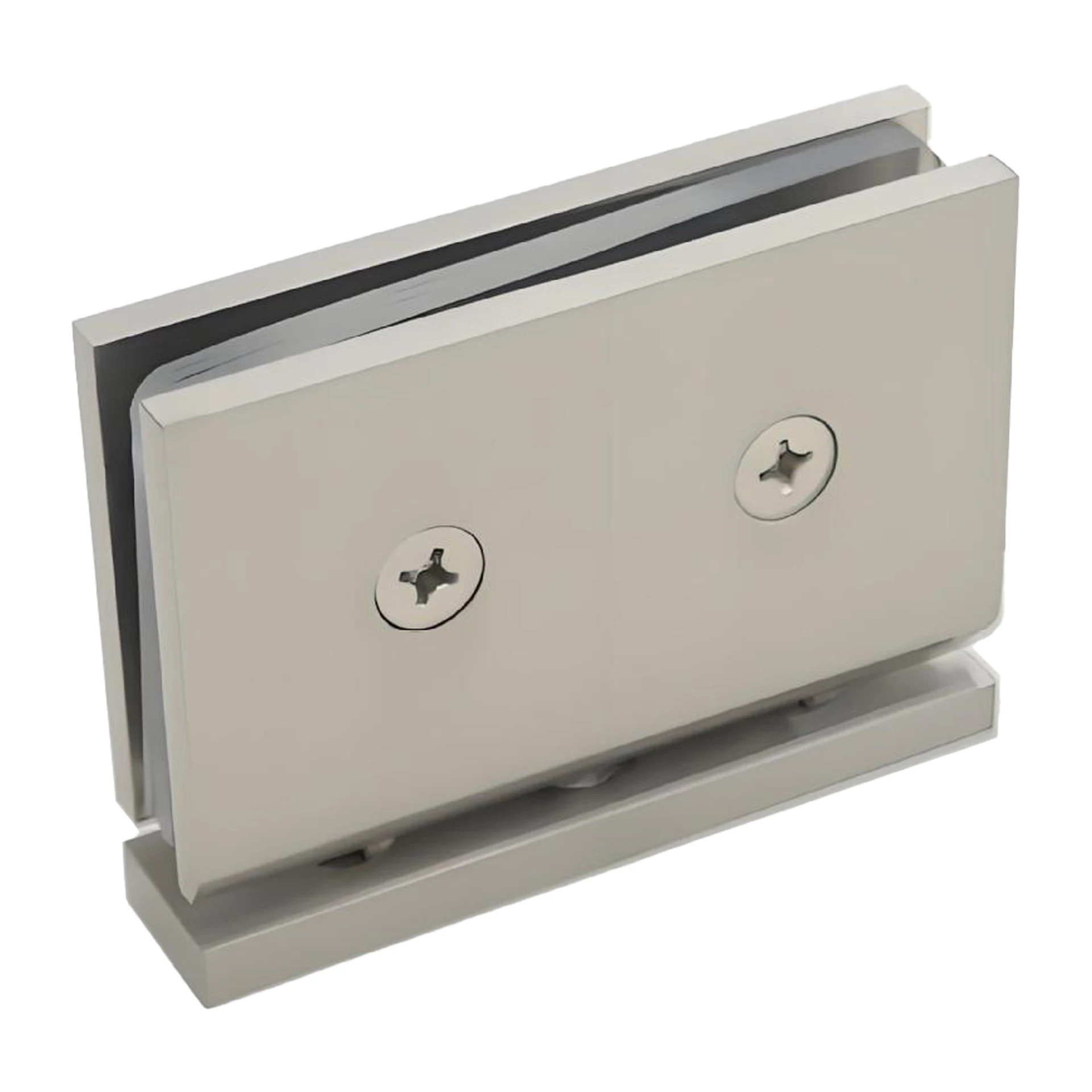 حامل زجاجي نحاسي قابل للتعديل 360 درجة يناسب 8 12 مم زجاج باب الدش مثالي لتصاميم الحمام المعاصرة