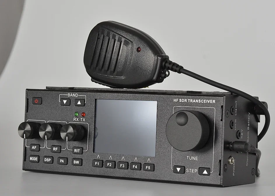 Recent RS-978 SSB hf SDR radio HF ham Transceiver 1.8-30MHz 10Watt ham sdr radio hf with 3800mAh Li-ion Battery Pack