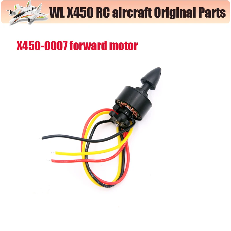 WLtoys XK X450 RC Glider Plane Parts Motor Receiver Board Servo Main Blades Screw Shell Propeller Receiver ESC Light Pull Rod