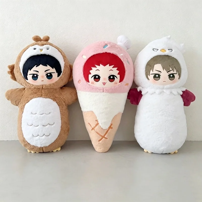 70cm Anime Haikyuu Keiji Akaashi Plush Pillow Wakatoshi Ushijima Satori Tendo Character Merchandise Room Plush Toy Gift