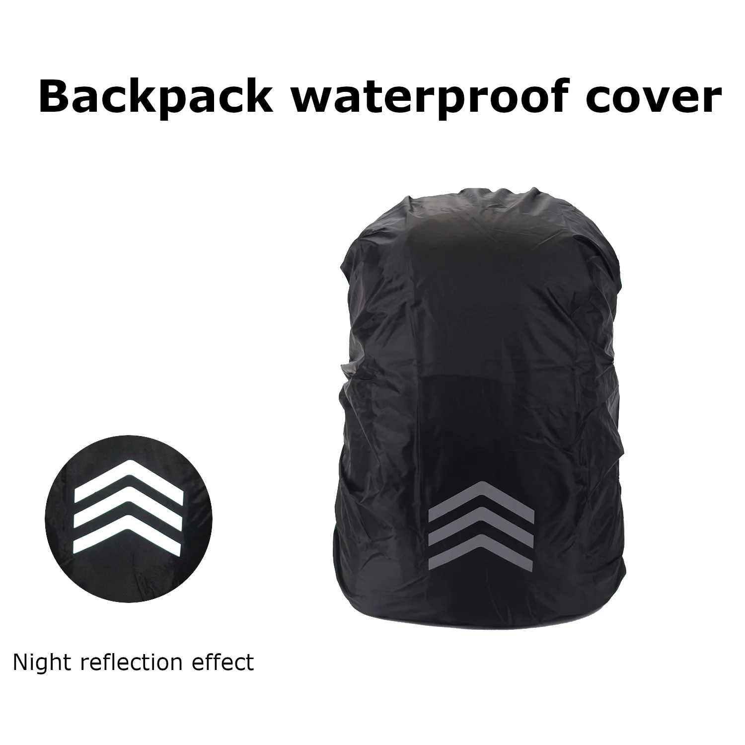 【40】Backpack Rainproof Cover Outdoor Hiking Backpack Protective Cover Lightweight Portable Waterproof Cover Dustproof