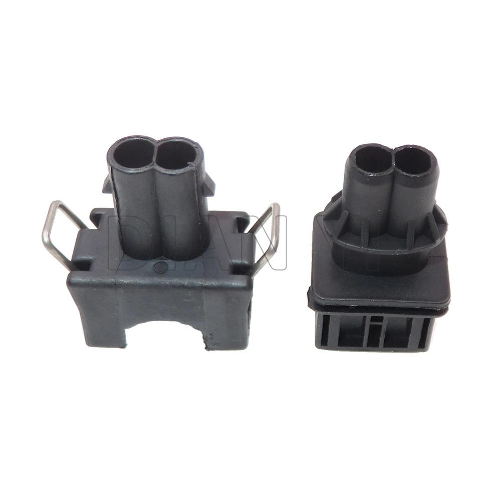 1 Set 2 Way EV1 Fuel Injector Nozzle Connector with Cables 037 906 240 829441-1 037906240 106462-1 AC Assembly Auto Cable Plugs