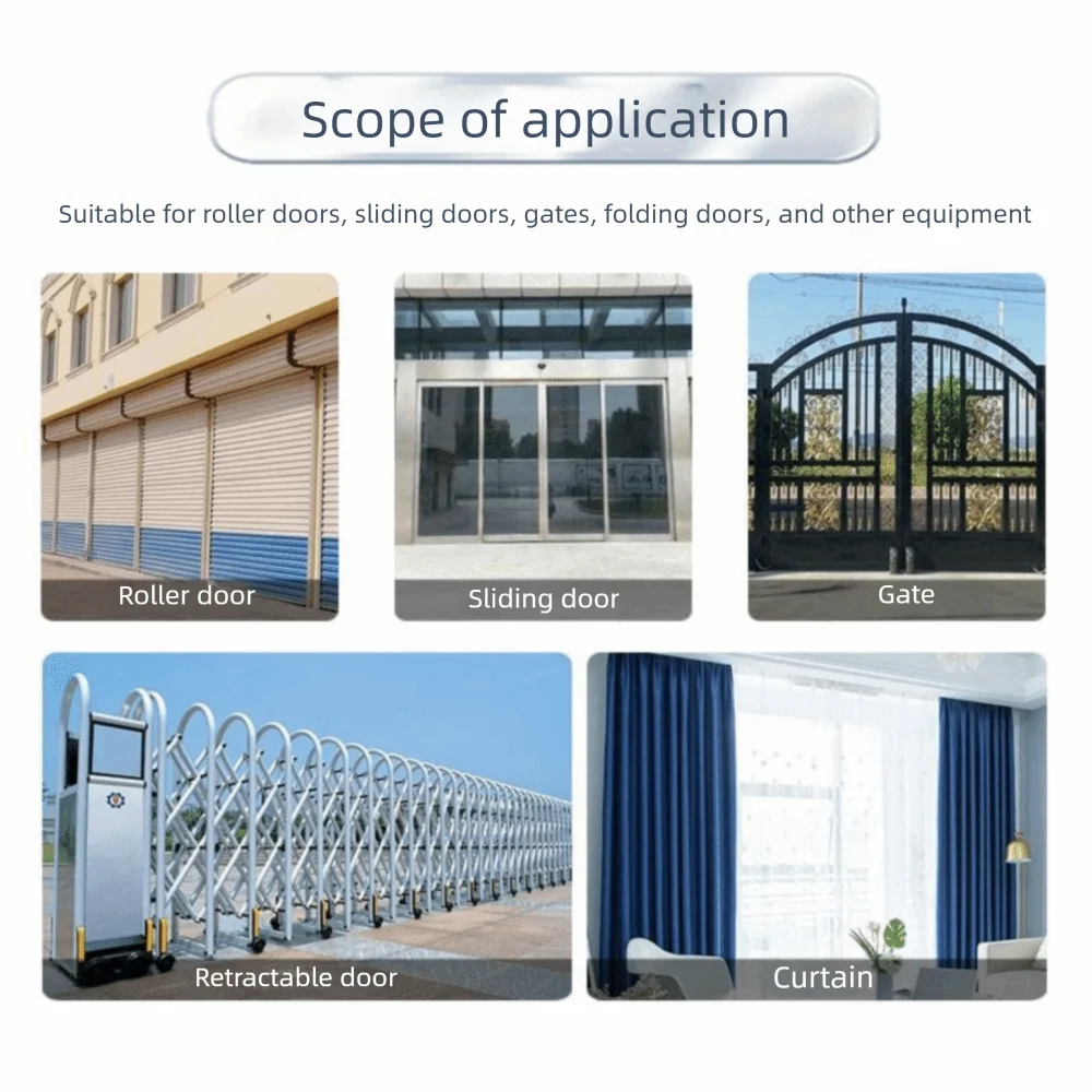 Plastic Copy Remote Control Four Button Wireless Door Opener Replication Quickly Copy The Signal 433MHz Remote Control