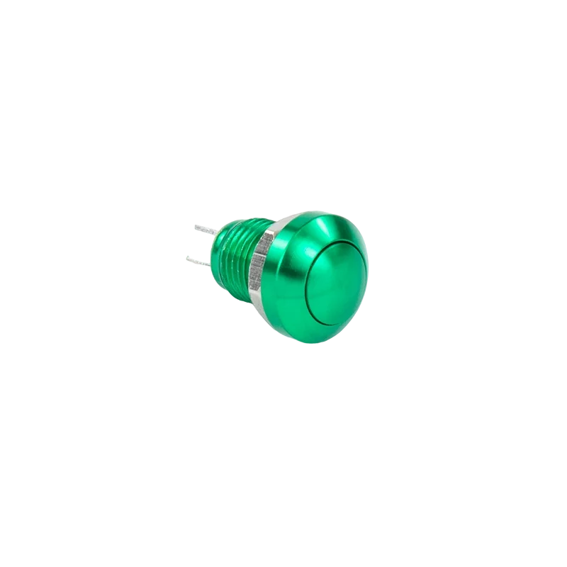 8/10mm oxidation metal button mini small switch dustproof self reset point action ball head circular micro start solder 3-24V