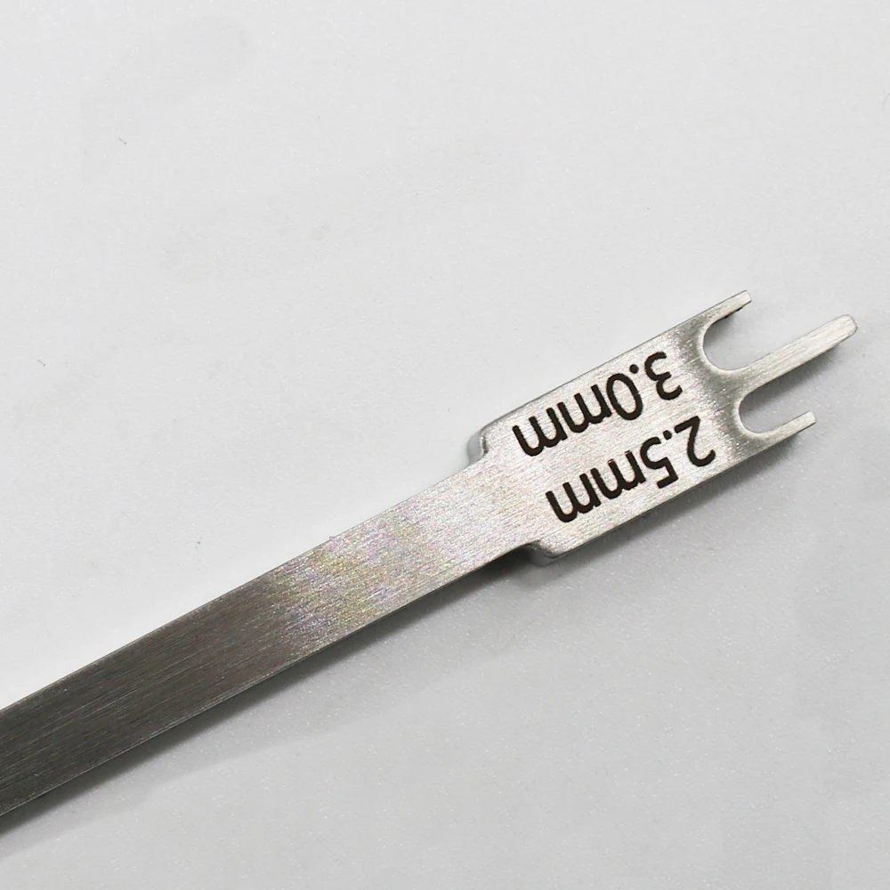 

1Pc Dental Orthodontic Bracket Positioner Gauge Stainless Steel Rod Height Bracket Locator Dentist Instrument2.0-7.0mm