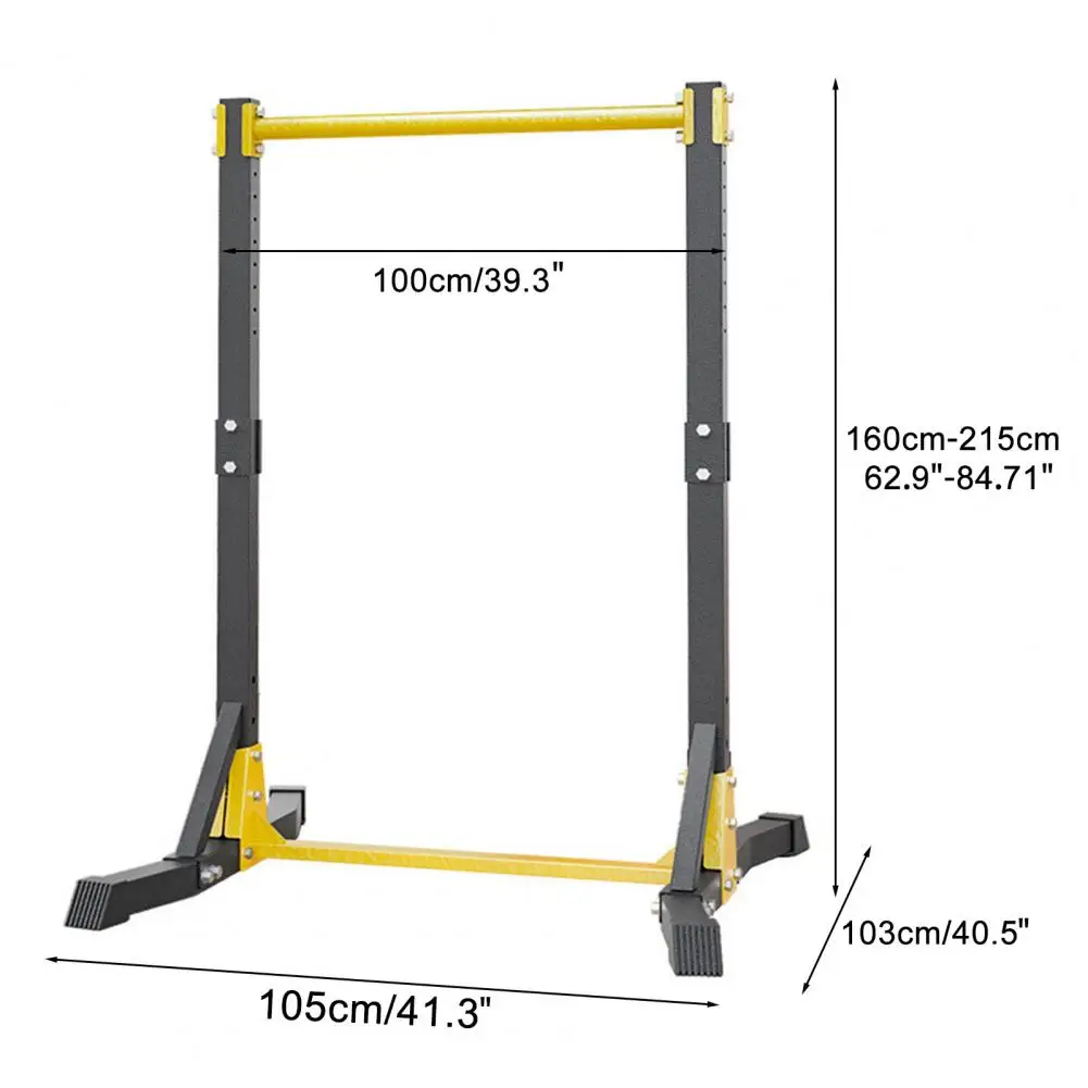 Pull Up Station Portable Bar Station Free Standing Pull Up Bar For Home Gym Stand Station 400LBS With 11 Gears Adjustment