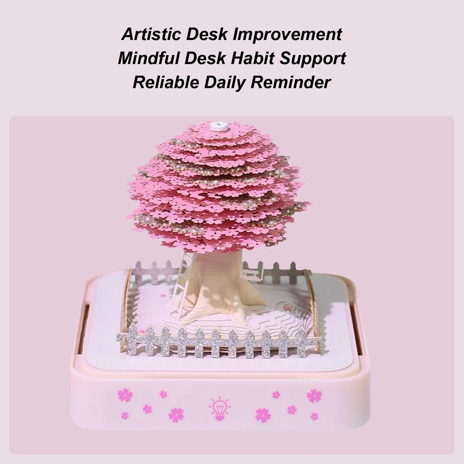 

2026 3D Calendar 2026 3D Calendar Sticky Notes Notepad Home Decor For School Office Conference Room Bedroom Library Table