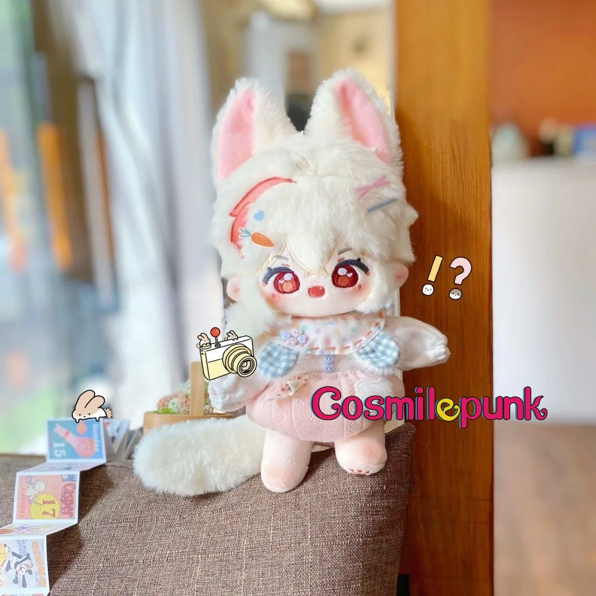 

New Genshin Impact Kaedehara Kazuha 20cm Plush Doll Toy Body Cosplay Bag Acc Decor Cute