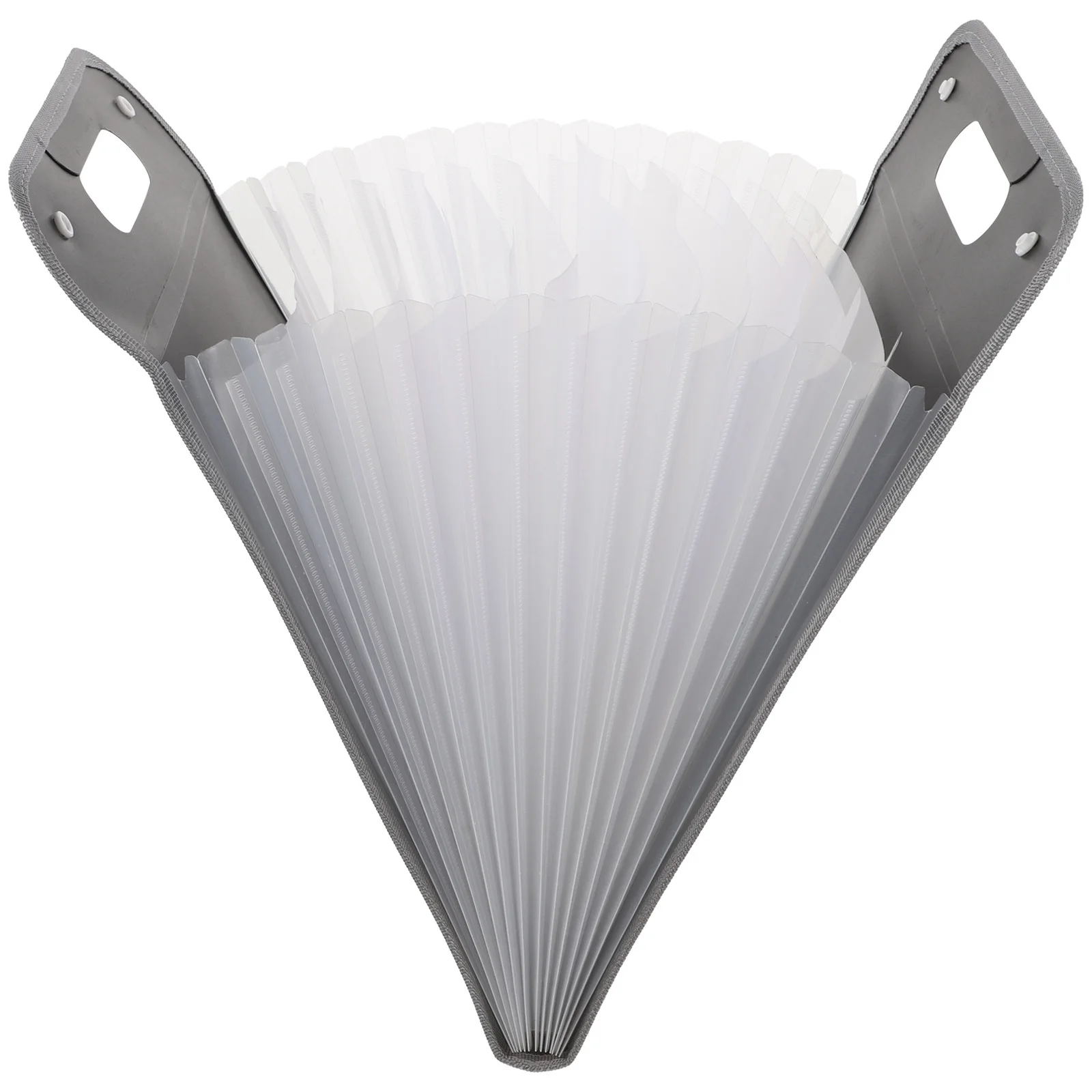 

Large Capacity Storage Pouch Multi-Layer Document Organizer Transparent Waterproof Interior For Office Study Portable