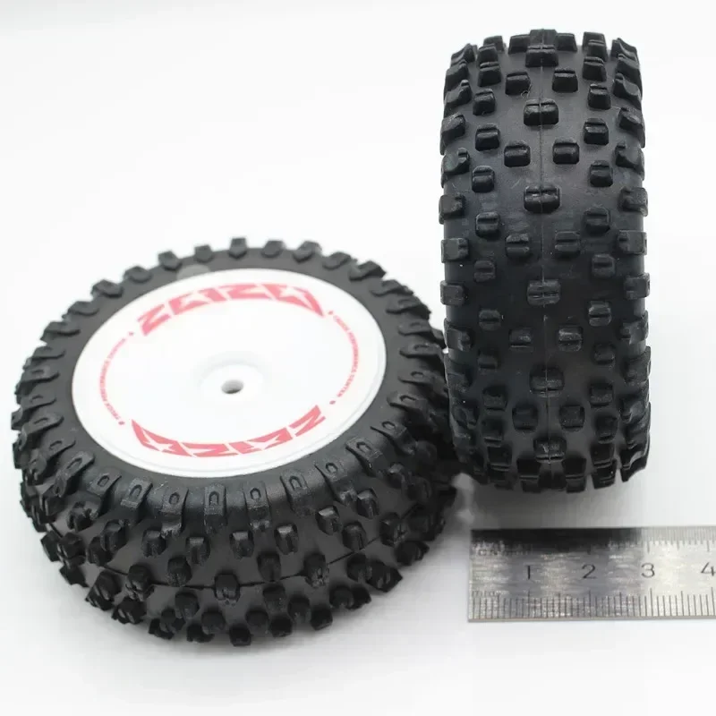 WLtoys 124008 RC أجزاء محور إطارات السيارة للتحكم عن بعد 124008-2726 العجلة الأمامية 124008-2727 العجلات الخلفية