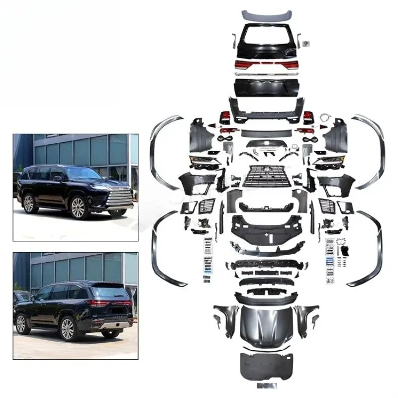 New Type Hot Selling Bumper Body Kit  Conversion Kits for LX570 2008-2015 Upgrade to LX600 2022 EXECUTIVE TYPE