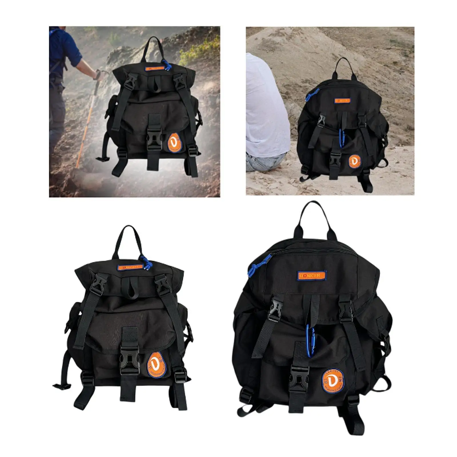 حقيبة ظهر كاجوال للمشي لمسافات طويلة للرياضات الخارجية وتسلق الجبال وحقيبة الظهر