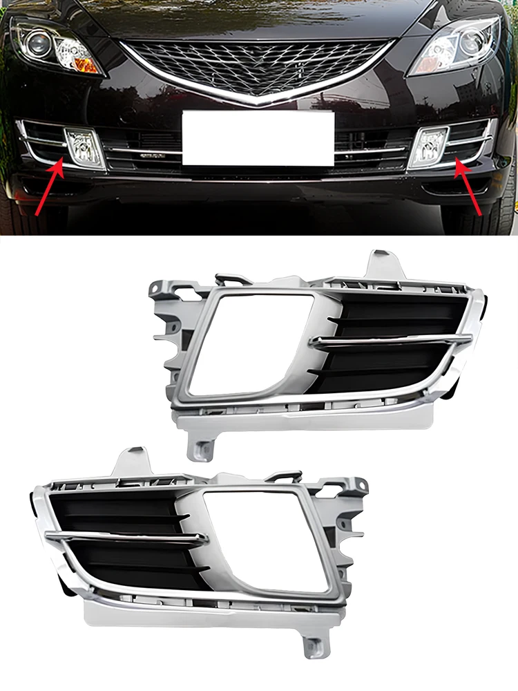 

Для Mazda 6 Atenza Sedan 2008 2009 2010 крышка противотуманной фары гриль рамка противотуманной фары рамка
