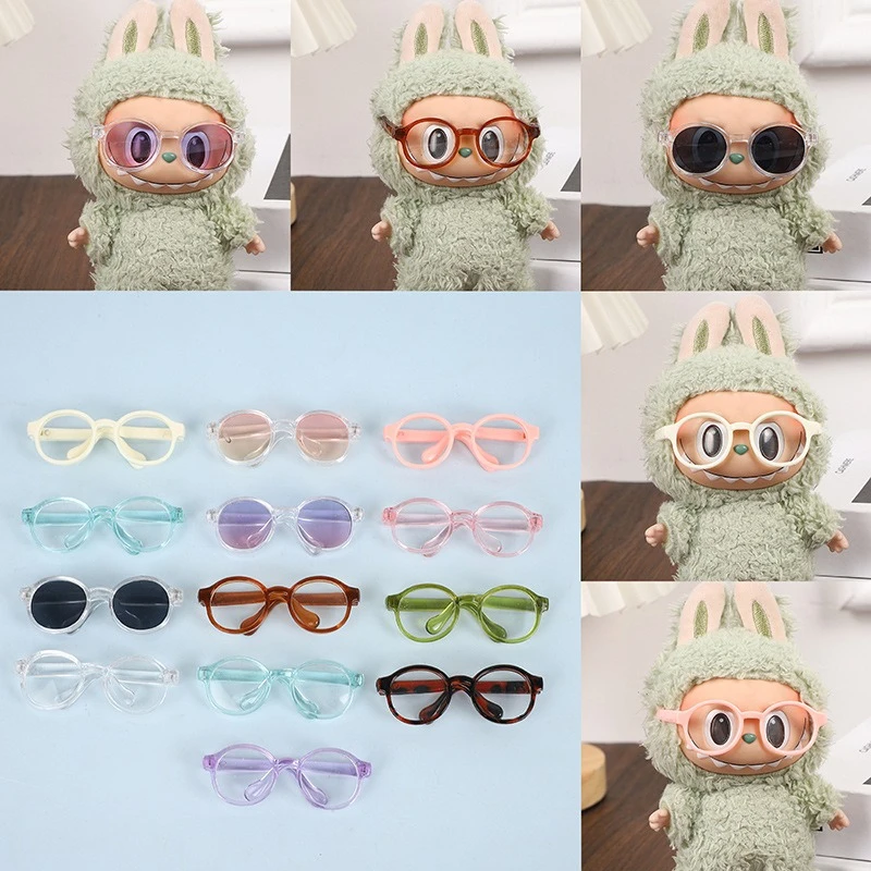 

Cute Fashionable Multi-color Optional Cute Accessories Essential Glasses Macaron Blind Box Doll Glasses for Dressing Up