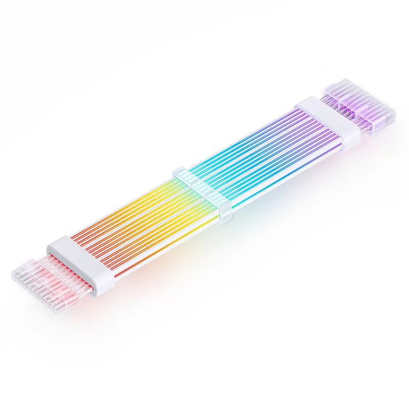 DY-2 power module cable graphics card extension cable 3 * 8PIN luminous neon cable main board 24PIN