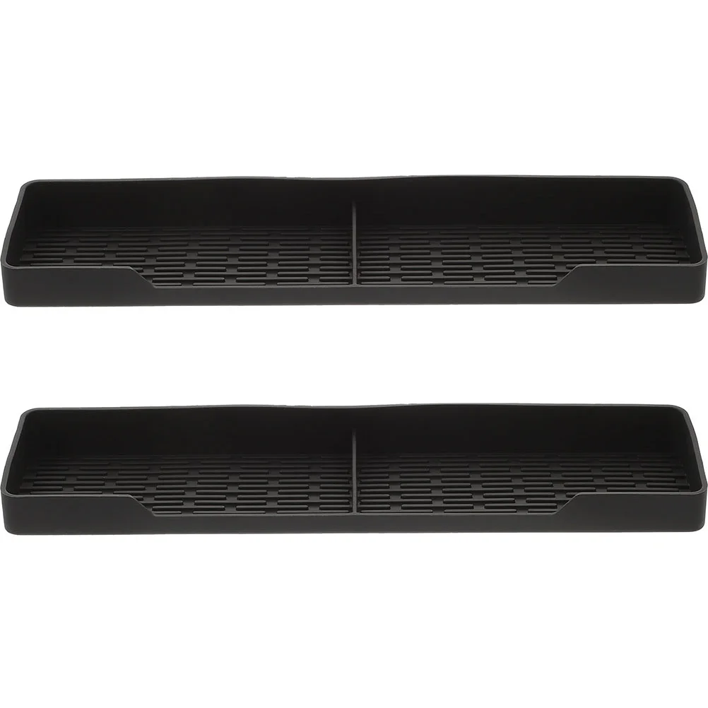 

2 Pcs Silicone Storage Rack Stove Top over The Spice Kitchen Organizers and Oven Seasoning