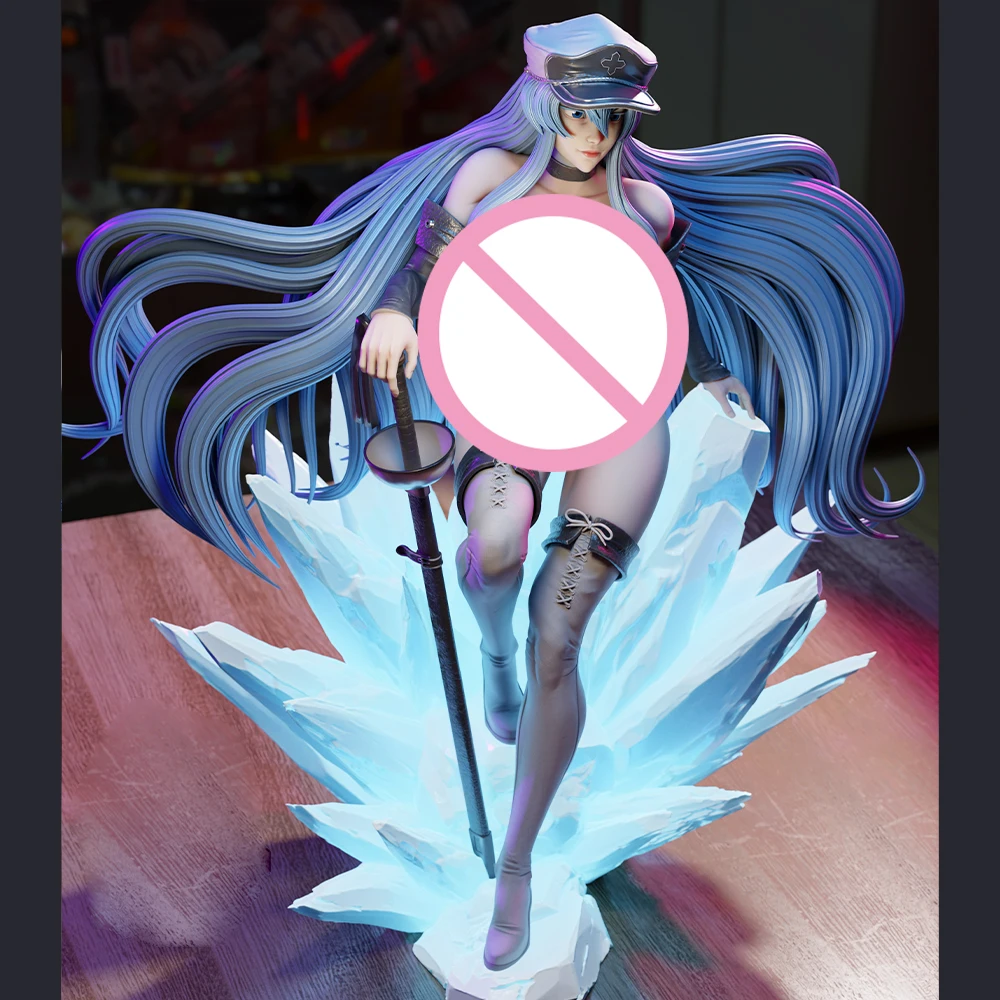 1:24 belle akame sexy menina nsfw boneca 3d impresso modelo resina sem pintura figura modelo kit garagem gk kits desmontado brinquedo diy