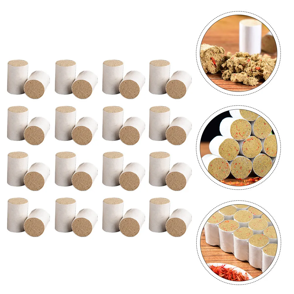 

54 шт. натуральных конусов моксы Tiao, премиум-класса, ручной работы, из полыни, для женской мокса-терапии и ухода за акупунктурными точками тела