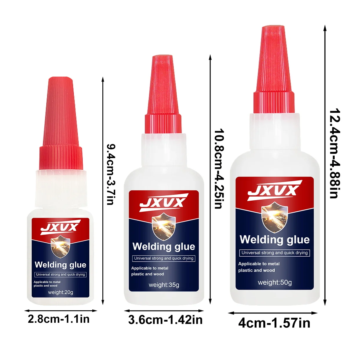 LOOLIFL 50 مللي غراء فائق عالمي عالي الشد للراتنج والسيراميك والزجاج المعدني والقوة الصناعية والتأثير الفوري 100% #6