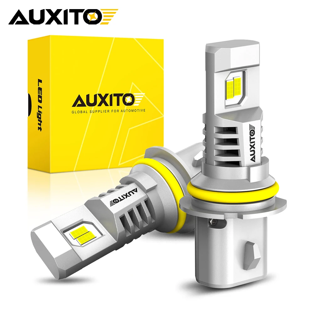 AUXITO 2Pcs Canbus HB5 9007 LED Bulb Lights Headlight For Mazda Ford Suzuki 9007 HB5 LED High and Low Beam Car Head Fog Lamp 12V