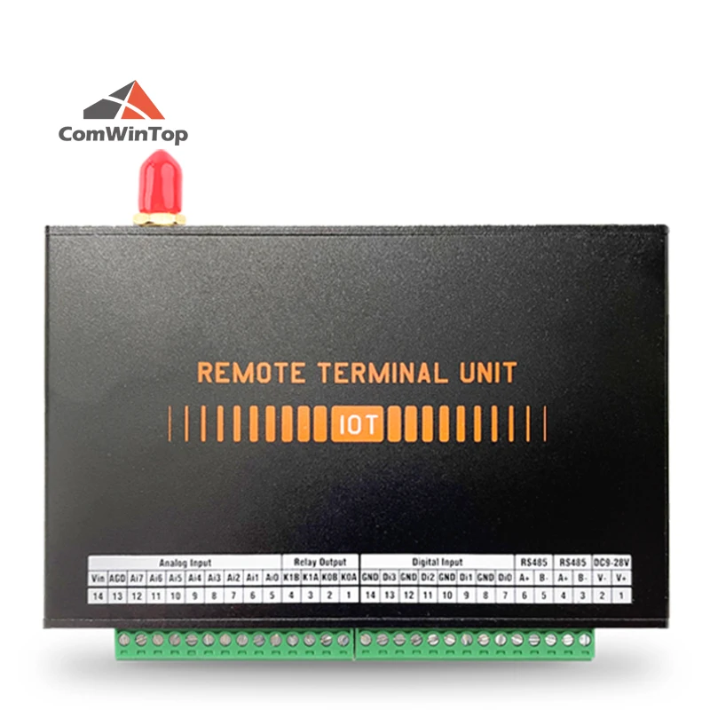 Mod4di 8AI 2Do Rs485 Gsm Gprs 4g Wi-Fi Modbus Rtu Tcp Mqtt M2M IoT Gateway