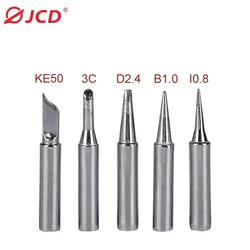 JCD-Ferro De Solda Dicas Ferramentas para Reparação DIY, 900m-t, Cabeça De Metal, Sem Chumbo, Solda Soldagem Dicas, 5Pcs por lote