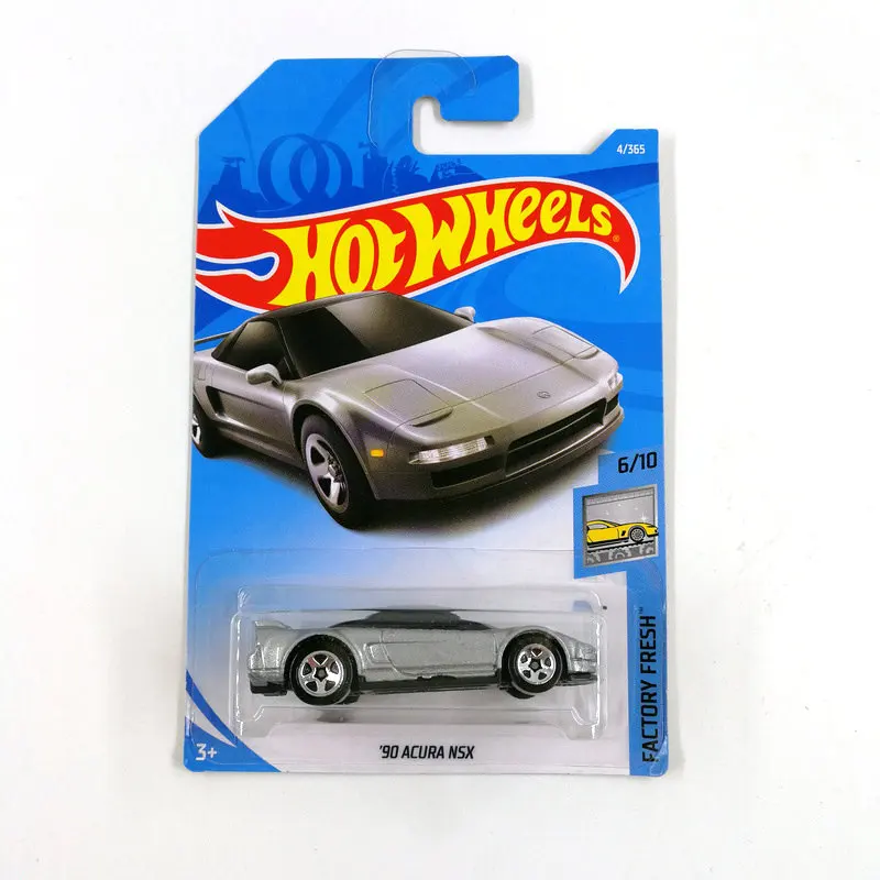 2018-4 HOT WHEELS 1:64 90 ACURA NSX diecast car model gifts