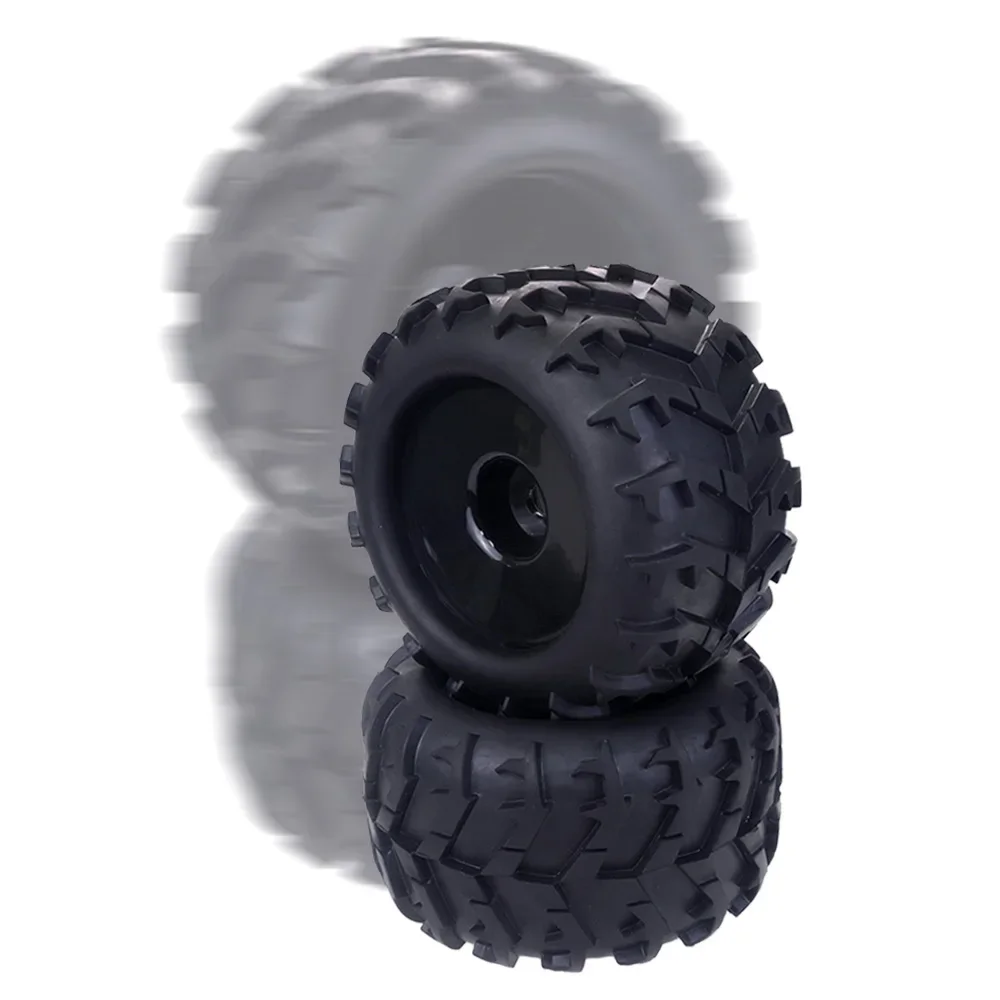 2/4PCS 150mm Rubber Tires Wheels 17mm Hex Hub Monster Truck Rock Wheels Buggy for 1/8 RC Car Traxxas HSP Arrma Wltoys