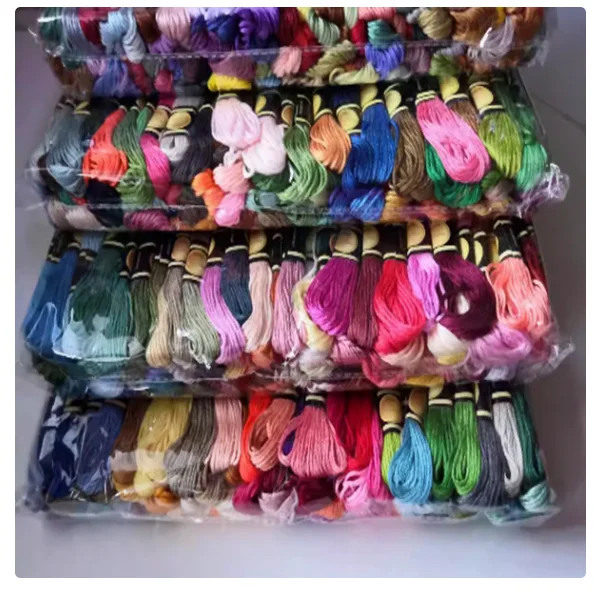 CXC Threads Two labels rose to me 10 pieces cross stitch threads cross stitch embroidery thread Custom threads colors 11