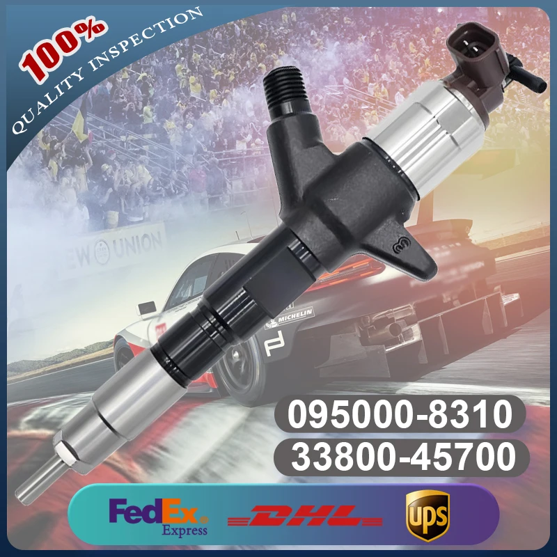 

Diesel Common Rail Fuel Injector 095000-8310 095000-5550 33800-4570 for Hyundai Mighty County 3.9 d HD78 Engine